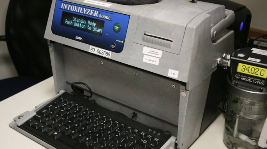 The Intoxilyzer 8000 DUI Breath Test Instrument 